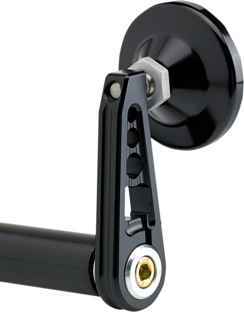 JOKER MACHINE Bar-End Mirror - Black 09-312-DB - PartsOutlet.com.au