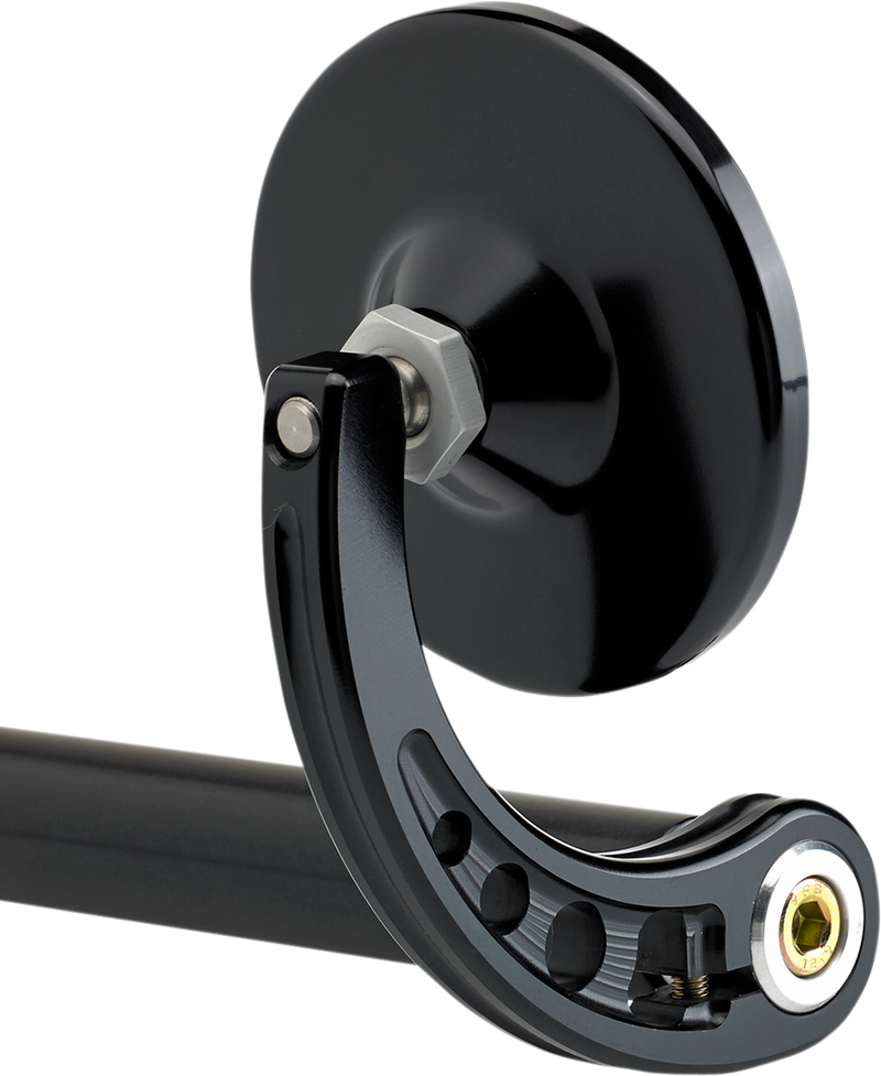 JOKER MACHINE Bar-End Mirror - Black 09-313-CB - PartsOutlet.com.au
