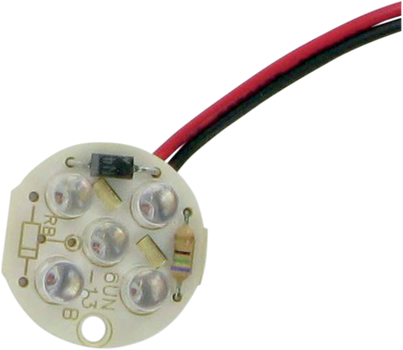 DRAG SPECIALTIES Red LED for Chrome Marker Lights 20-6589-RLED - PartsOutlet.com.au