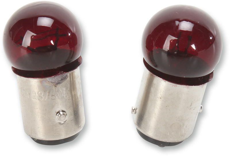 DRAG SPECIALTIES Globe Bulb - Red AT-2144GR - PartsOutlet.com.au