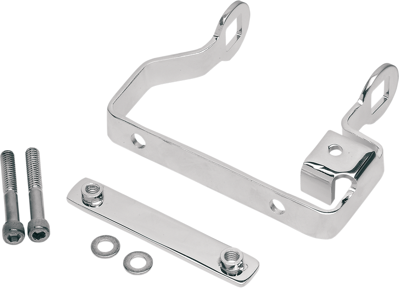 DRAG SPECIALTIES Coil Mount Bracket - Harley Davidson 2004-2006 - Chrome 304015 - PartsOutlet.com.au