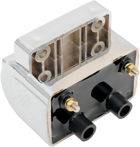 DRAG SPECIALTIES Dual-Fire Ignition Coil - Harley Davidson 1970-2006 - Chrome 10-2031 - PartsOutlet.com.au