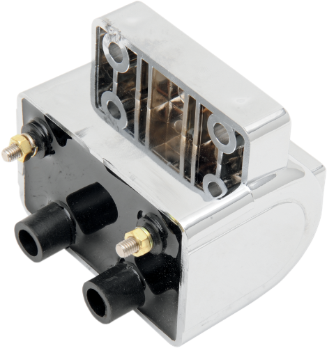DRAG SPECIALTIES Dual-Fire Ignition Coil - Harley Davidson 1970-2006 - Chrome 10-2033 - PartsOutlet.com.au