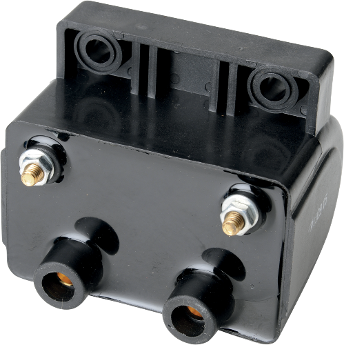 DRAG SPECIALTIES Dual-Fire Ignition Coil - Harley Davidson 1970-2006 - Black 10-2029 - PartsOutlet.com.au