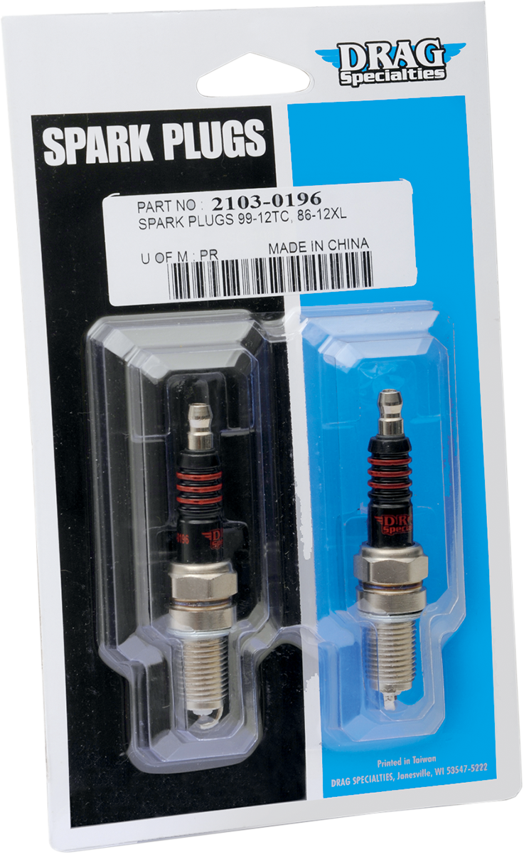 DRAG SPECIALTIES Spark Plugs - '86-'22 TC/XL E18-6655SDS - PartsOutlet.com.au