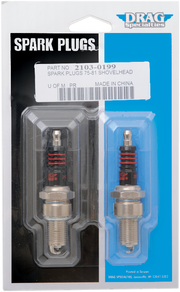 DRAG SPECIALTIES Spark Plugs - '75-'99 BT (MID) E18-6662SDS - PartsOutlet.com.au