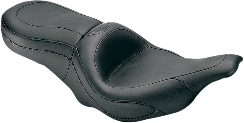 MUSTANG Sport Seat - Plain - Harley-Davidson FLT 1997-2007 - 75454 - PartsOutlet.com.au