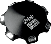 JOKER MACHINE Gas Cap - Black - 900 Union Jack - Triumph 2002-2017 - 09-040UB - PartsOutlet.com.au
