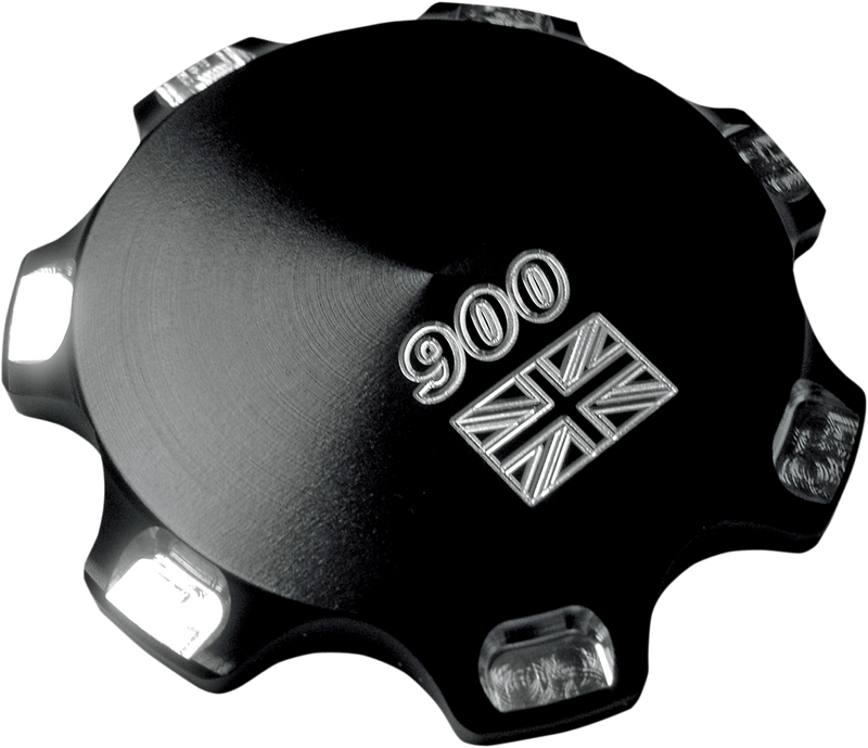 JOKER MACHINE Gas Cap - Black - 900 Union Jack - Triumph 2002-2017 - 09-040UB - PartsOutlet.com.au