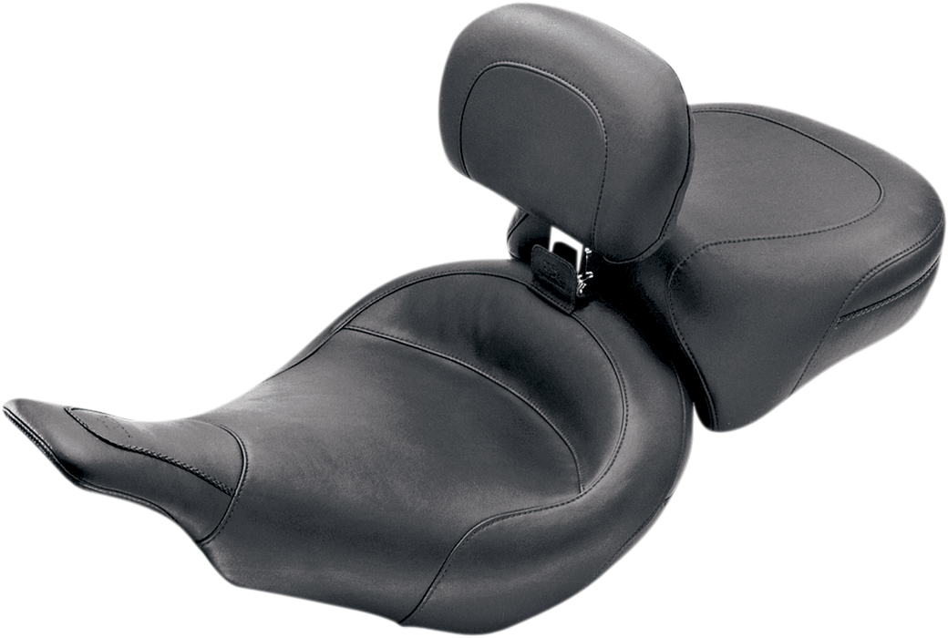 MUSTANG Solo Seat - Driver's Backrest - Harley-Davidson FLT 1997-2007 - 79127 - PartsOutlet.com.au