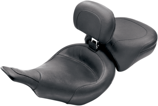 MUSTANG Solo Seat - Driver's Backrest - Harley-Davidson FLT 1997-2007 - 79127 - PartsOutlet.com.au