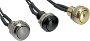 DRAG SPECIALTIES Mini Push-Button Switch - Chrome 370314 - PartsOutlet.com.au