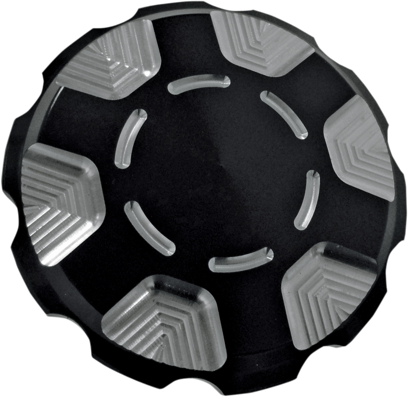 JOKER MACHINE Techno Gas Cap - Black - '93-'23 10-443B - PartsOutlet.com.au