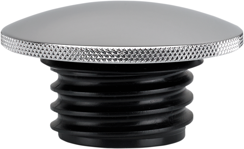 JOKER MACHINE Knurled Gas Cap - Chrome - Harley-Davidson 1993-2023 - 10-444C - PartsOutlet.com.au