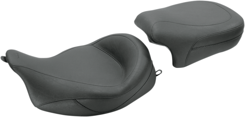 MUSTANG Super Solo Seat - Vintage - Harley-Davidson FL 2008+ 76067 - PartsOutlet.com.au