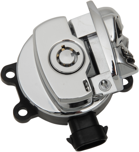 DRAG SPECIALTIES Ignition Switch - Skull - Harley-Davidson 2011-2022 - Chrome E21-0214SKD - PartsOutlet.com.au