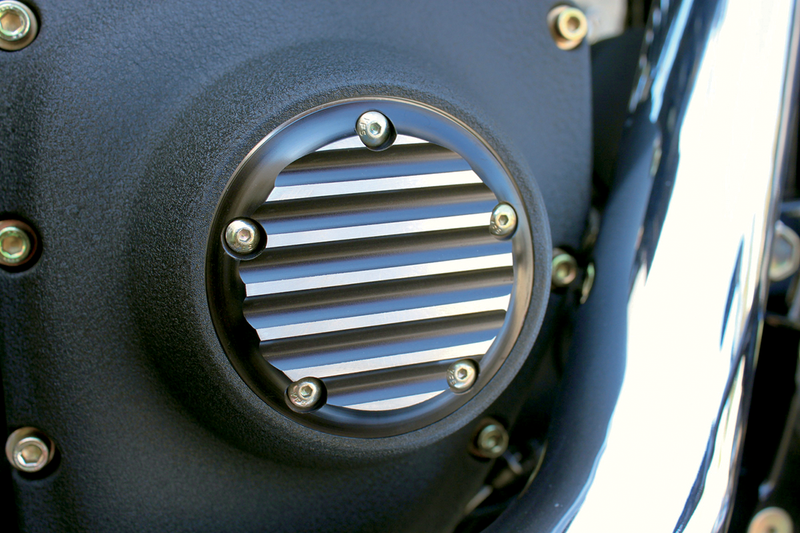 JOKER MACHINE Points Cover - Black/Chrome - Harley-Davidson 1999-2017 - 02-99TC - PartsOutlet.com.au