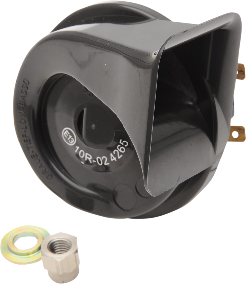 DRAG SPECIALTIES Replacement Horn - '90-'24 FLT - Black E11-6165B - PartsOutlet.com.au