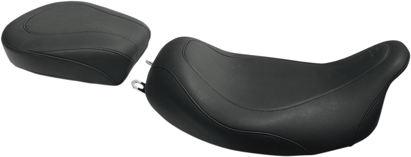 MUSTANG Wide Tripper Solo Seat - Harley-Davidson 2008+ FL 76692 - PartsOutlet.com.au