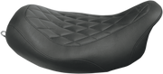 MUSTANG Wide Tripper Solo Seat - Harley-Davidson 2008+ FL - Diamond 76694 - PartsOutlet.com.au