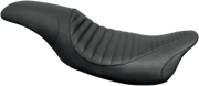MUSTANG Tripper Fastback Seat - Tuck and Roll - Harley-Davidson 2008+ FL 76712 - PartsOutlet.com.au