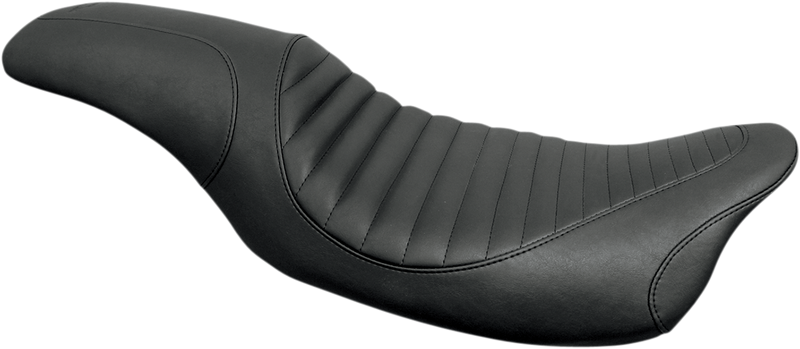 MUSTANG Tripper Fastback Seat - Tuck and Roll - Harley-Davidson 2008+ FL 76712 - PartsOutlet.com.au