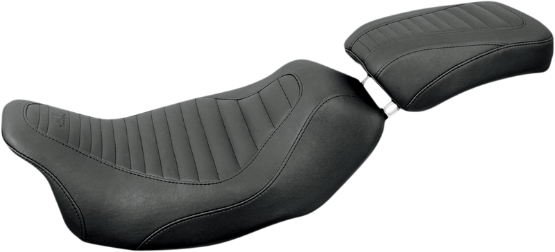 MUSTANG Tripper™ Rear Seat - Harley-Davidson FL 1996 -2022 - Tuck and Roll 76714 - PartsOutlet.com.au