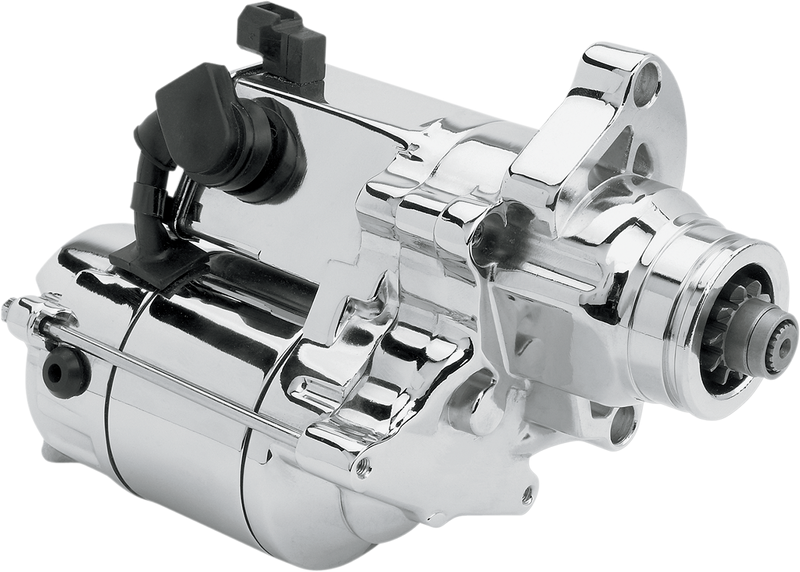 DRAG SPECIALTIES Chrome 1.4 kW Starter - Harley-Davidson 2006-2017 - 80-1014 - PartsOutlet.com.au