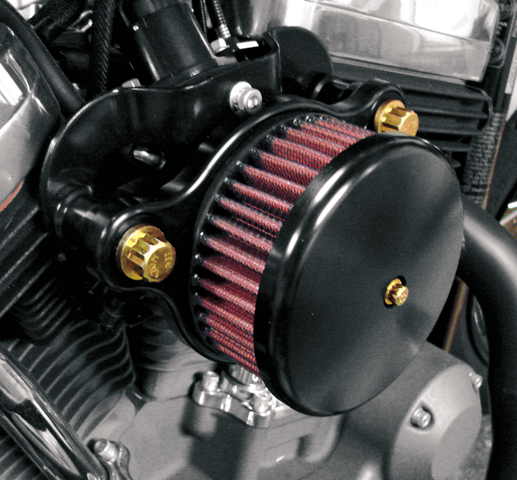 JOKER MACHINE Air Cleaner - Black - '91-'06 XL 10-201B - PartsOutlet.com.au