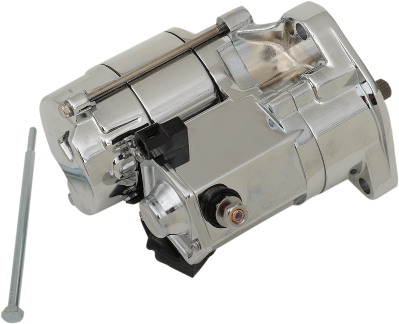 DRAG SPECIALTIES 1.7 Kw Starter - Harley-Davidson 1990-2006 - Chrome 80-1004 - PartsOutlet.com.au
