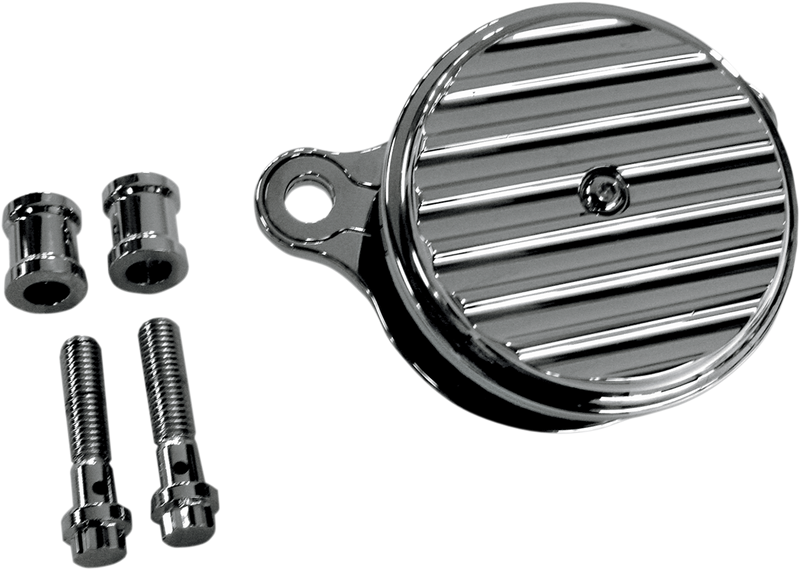 JOKER MACHINE Fin Air Cleaner - Chrome - '07-'22 XL 10-202C - PartsOutlet.com.au