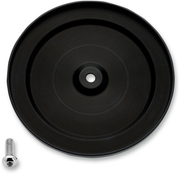JOKER MACHINE Finned Air Cleaner Cover - Black - Harley-Davidson 1999-2017 - 02-220-1 - PartsOutlet.com.au