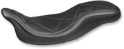 MUSTANG Super Tripper Seat - Carbon - Harley-Davidson FL 2008+ 75202 - PartsOutlet.com.au