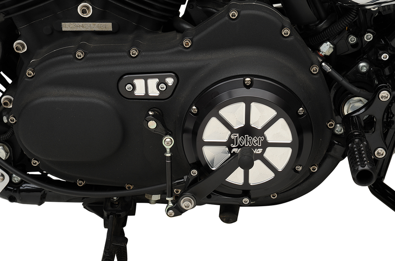 JOKER MACHINE Derby Cover - Black - Joker Racing - '04-'22 XL - 10-692B - PartsOutlet.com.au