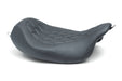 MUSTANG Wide Tripper Solo Seat - Harley-Davidson 2008+ FL - Diamond 76694 - PartsOutlet.com.au