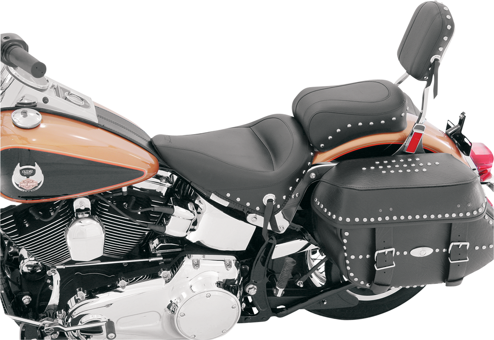 MUSTANG Solo Studded Seat - Harley-Davidson FLST 2000-2015 - 76174 - PartsOutlet.com.au