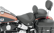 MUSTANG Wide Rear Seat - Studded - Harley-Davidson 2000-2015 - FLST 79486 - PartsOutlet.com.au