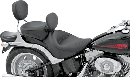 MUSTANG Vintage Solo Seat - Driver's Backrest - Harley-Davidson Softail 2006-2017 Wide Tyre - 79530 - PartsOutlet.com.au