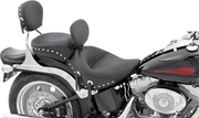 MUSTANG Studded Solo Seat - Driver's Backrest - Harley-Davidson Softail 2006-2017 Wide Tyre- 79532 - PartsOutlet.com.au