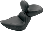 MUSTANG Vintage Pillion Seat Only - Harley-Davidson Softail 2006-2017 - Wide Tyre - 79535 - PartsOutlet.com.au