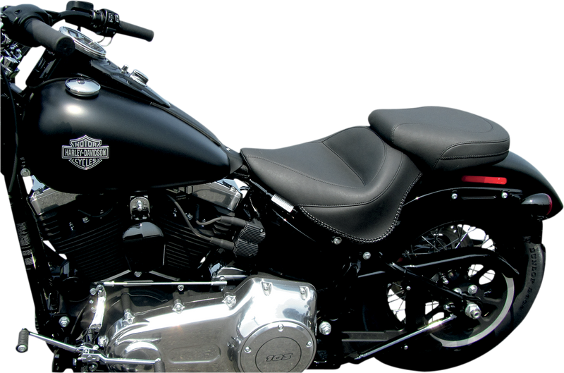 MUSTANG Touring Rear Seat - Vintage - Harley-Davidson Slim FXS 2011-2017 - 76753 - PartsOutlet.com.au