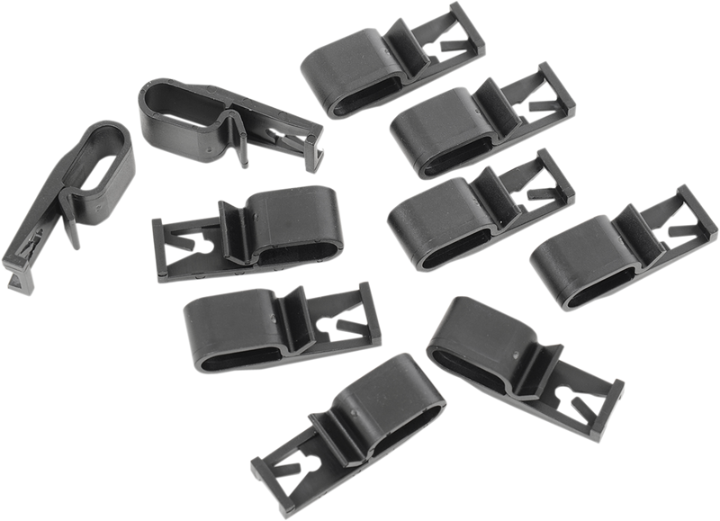 DRAG SPECIALTIES Wiring Clips - 10PK - Harley Davidson 1997-2007 - L24-0410 - PartsOutlet.com.au