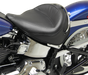 MUSTANG Vintage Wide Vinyl Solo Seat - Harley-Davidson Deluxe 2005-2017 - 76232 - PartsOutlet.com.au