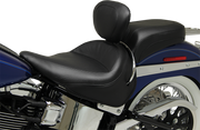 MUSTANG Wide Rear Seat - Vintage - Harley-Davidson 2005-2017 - Deluxe 76236 - PartsOutlet.com.au