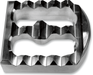 JOKER MACHINE Serrated Brake Cover - Chrome - '84-'17 FX - 08-58-2 - PartsOutlet.com.au