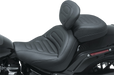 MUSTANG MX Solo Touring Seat - Driver's Backrest - Harley-Davidson FXFB 2018+ FXFB 79334 - PartsOutlet.com.au