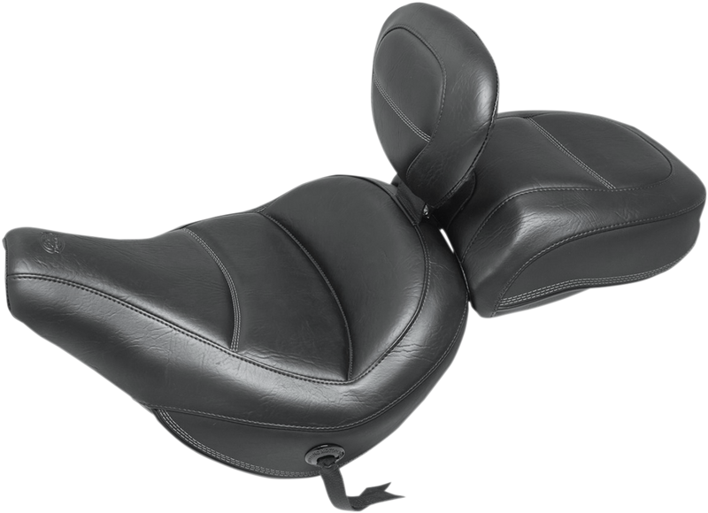 MUSTANG Passenger Touring Seat - Harley-Davidson Heritage / Deluxe 2018+ 79331 - PartsOutlet.com.au