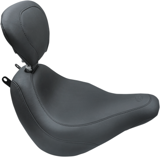 MUSTANG Wide Tripper Solo Seat - Driver Backrest - Harley-Davidson 2018+ Heritage / Deluxe - 79332 - PartsOutlet.com.au