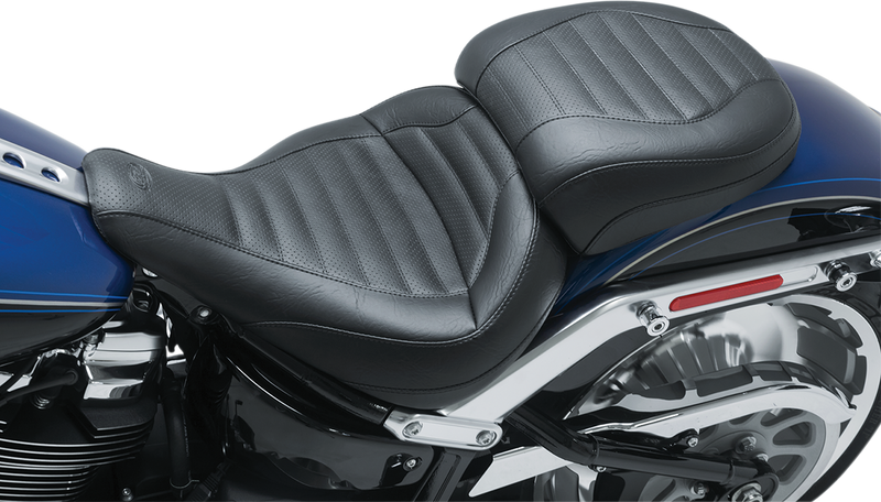 MUSTANG Solo Touring Seat - Harley-Davidson Fat Boy 2018-23 FLFB 75832 - PartsOutlet.com.au