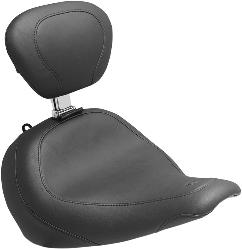 MUSTANG Wide Tripper Seat - Driver's Backrest - Harley-Davidson Fat Boy 2018+ FLFB 79772 - PartsOutlet.com.au